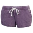 Juniors' Grayson Threads Drawstring French Terry Shorts, Teens, Size: Xl, Drk Purple
