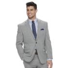 Men's Chaps Classic-fit Wool-blend Stretch Suit Coat, Size: 50 - Regular, Light Grey