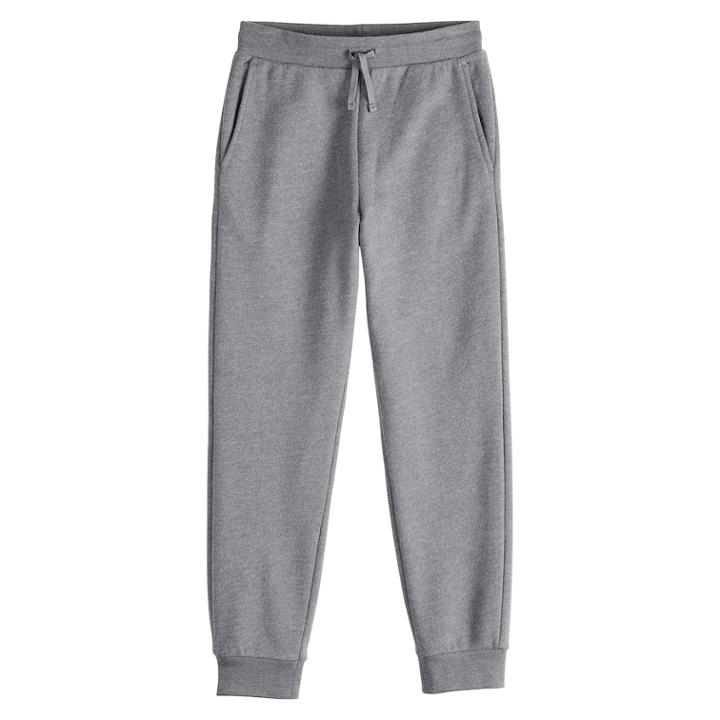 Boys 8-20 Tek Gear&reg; Ultra-soft Fleece Jogger Pants, Size: S(8), Oxford