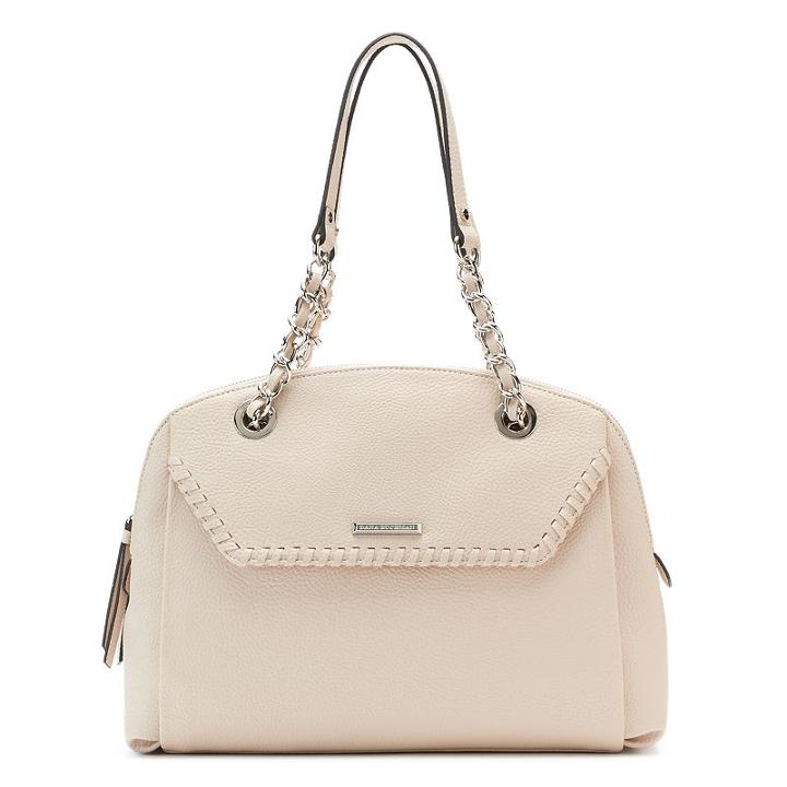 Dana Buchman Kinsley Dome Satchel, Women's, Beig/green (beig/khaki)