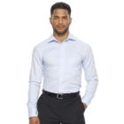 Men's Chaps Regular-fit Stretch Spread-collar Dress Shirt, Size: 17.5 36/37, Light Blue