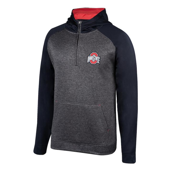 Men's Ohio State Buckeyes Mission Pullover, Size: Medium, Black