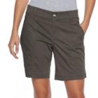 Women's Woolrich Maple Grove Shorts, Size: 18, Dark Grey