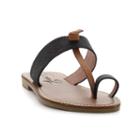 Seven7 St. Tropez Women's Sandals, Girl's, Size: 6, Dark Brown
