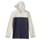 Boys 8-20 Urban Pipeline Colorblock Football Hooded Tee, Boy's, Size: Medium, White Oth