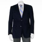 Men's Adolfo Slim-fit Wale Corduroy Sport Coat, Size: 48 - Regular, Blue (navy)