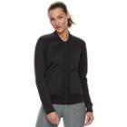 Women's Tek Gear&reg; Bomber Jacket, Size: Medium, Black