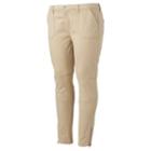 Juniors' Plus Size Mudd&reg; Ankle-zip Utility Skinny Pants, Teens, Size: 24 W, Red/coppr (rust/coppr)