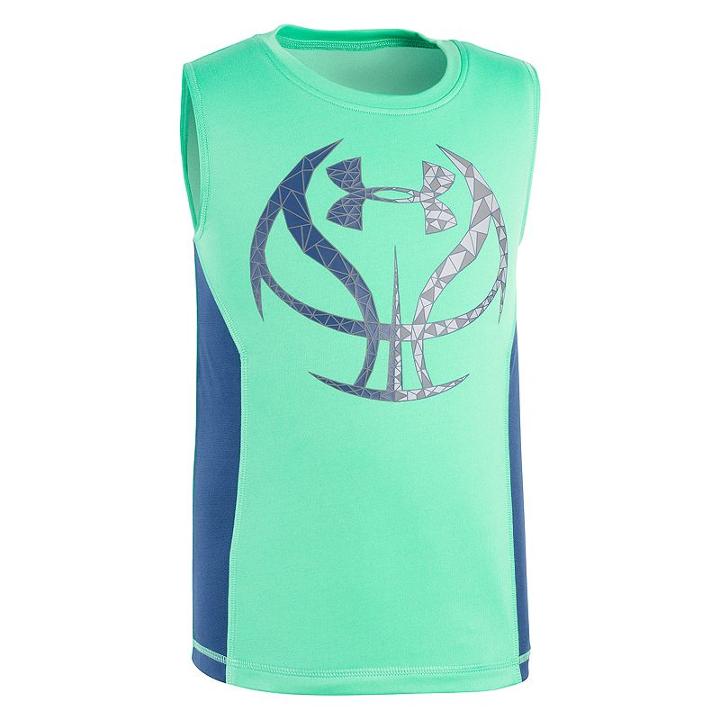 Boys 4-7 Under Armour Basketball Tank Top, Boy's, Size: 7, Green