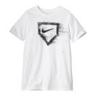 Boys 8-20 Nike Baseball Plate Tee, Boy's, Size: Xl, White