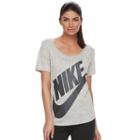 Women's Nike Short Sleeve Graphic Tee, Size: Medium, White
