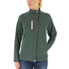 Women's Adidas Outdoor Everyhike Fleece Hiking Jacket, Size: Xl, Med Green