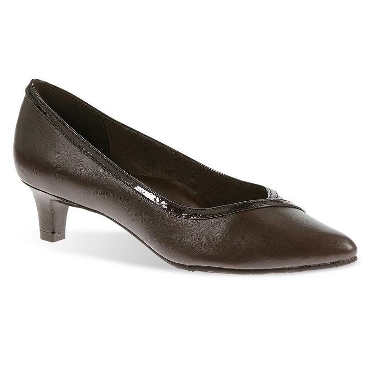 Soft Style By Hush Puppies Ashlynn Women's Dress Heels, Size: Medium (7), Dark Brown