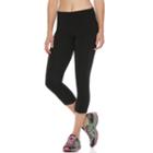 Women's Tek Gear&reg; Shapewear Capri Leggings, Size: Large, Black