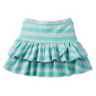 Girls 4-10 Jumping Beans&reg; Dolphin Hem Tiered Skort, Girl's, Size: 10, Brt Green