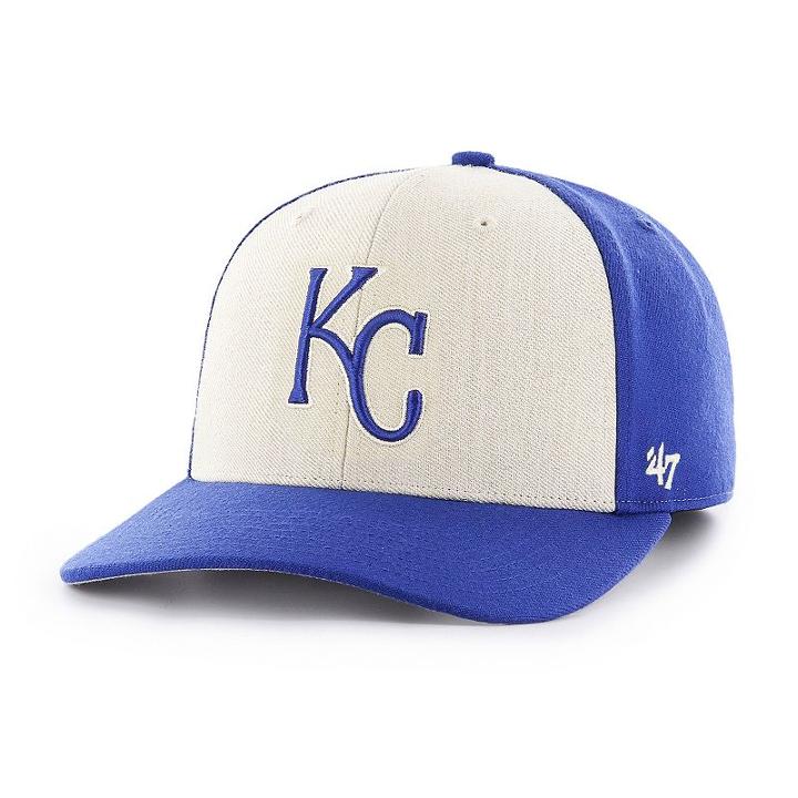 Adult '47 Brand Kansas City Royals Inductor Mvp Adjustable Cap, Blue