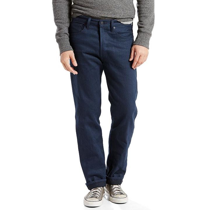 Men's Levi's&reg; 501&reg; Original Shrink-to-fit Jeans, Size: 42x30, Blue