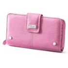 Buxton Westcott Leather Organizer Clutch Wallet, Women's, Pink