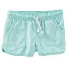 Girls 4-12 Oshkosh B'gosh&reg; Dolphin Shorts, Size: 10, Turquoise/blue (turq/aqua)