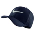 Men's Nike Dri-fit Vapor Train Swoosh Flex Cap, Light Blue