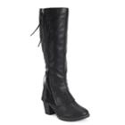Muk Luks Lacy Women's Knee High Boots, Size: 9, Black