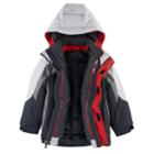 Boys Zeroxposur 3-in-1 Torque Heavyweight Jacket, Size: Small, Dark Grey