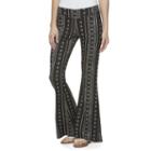 Juniors' About A Girl V-yoke Flare Pants, Size: Xl, Grey (charcoal)