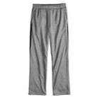 Boys 8-20 Tek Gear&reg; Performance Fleece Pants, Size: Medium, Grey