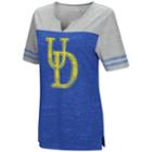 Women's Campus Heritage Delaware Blue Hens On The Break Tee, Size: Medium (navy)
