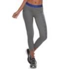 Women's Under Armour Favorite Graphic Capri Leggings, Size: Medium, Grey (charcoal)
