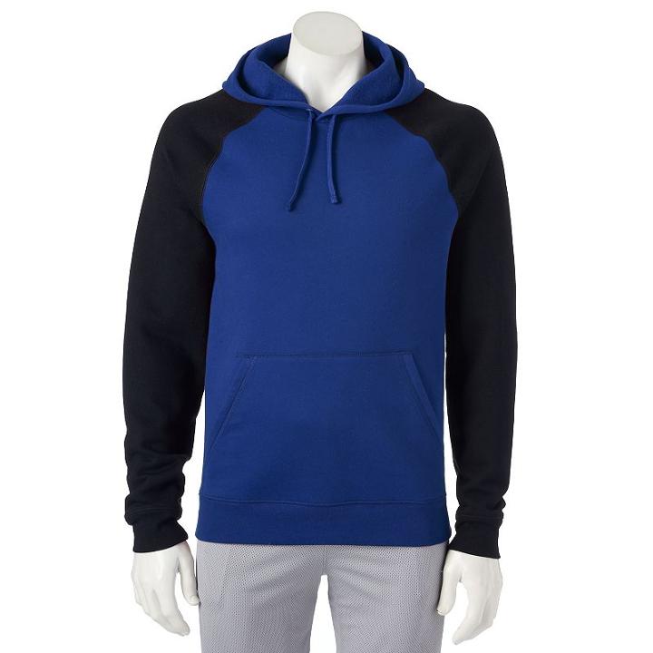 Big & Tall Tek Gear&reg; Fleece Hoodie, Men's, Size: 3xl Tall, Blue (navy)
