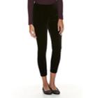 Petite Apt. 9&reg; Tummy Control Leggings, Women's, Size: L Petite, Black