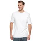 Big & Tall Croft & Barrow&reg; Classic-fit Easy-care Crewneck Tee, Men's, Size: 4xlt, White