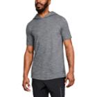 Men's Under Armour Sportstyle Core Hoodie, Size: Small, Silver