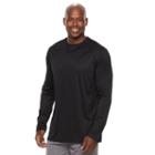 Big & Tall Tek Gear&reg; Athletic-fit Dry Tek Crewneck Performance Tee, Men's, Size: Xxl Tall, Black