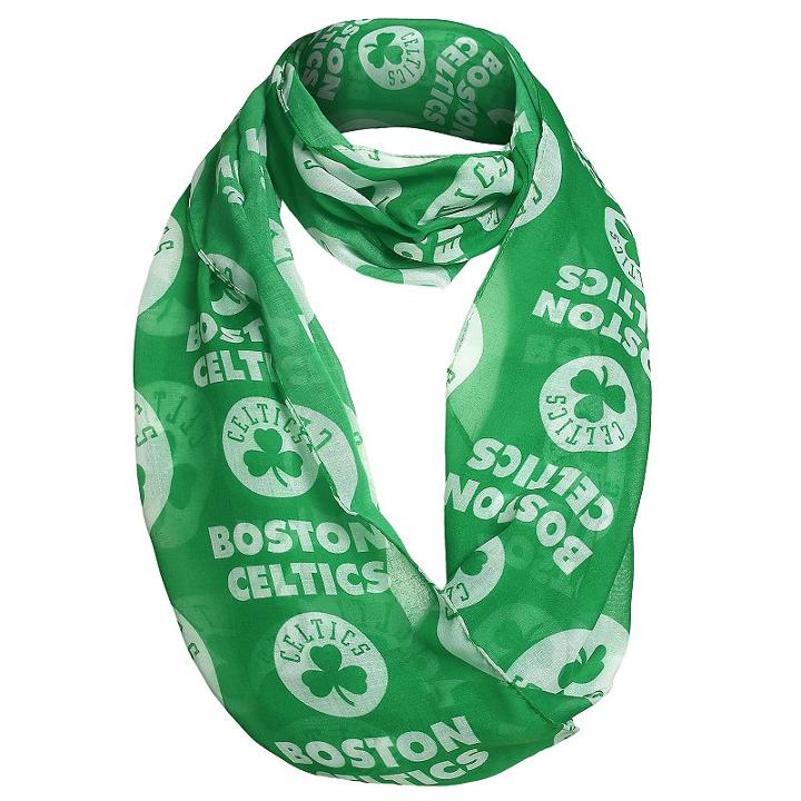 Women's Forever Collectibles Boston Celtics Logo Infinity Scarf, Multicolor