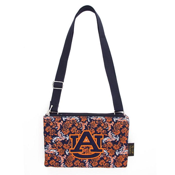Auburn Tigers Bloom Crossbody Bag, Women's, Multicolor