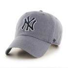 Adult '47 Brand New York Yankees Borderland Clean Up Adjustable Cap, Blue (navy)