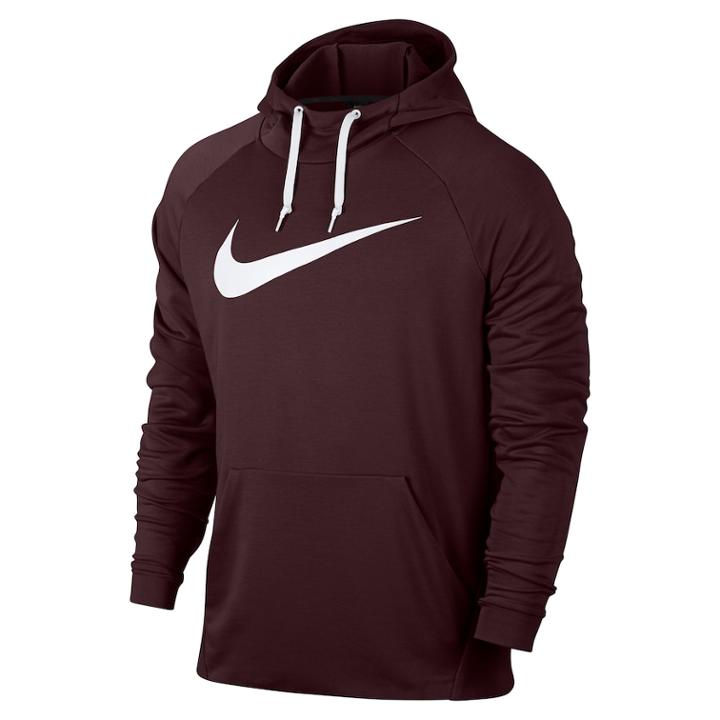 Big & Tall Nike Dri-fit Training Hoodie, Men's, Size: 3xl Tall, Dark Pink