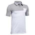 Boys 8-20 Under Armour Charged Colorblock Polo, Boy's, Size: Xl, White
