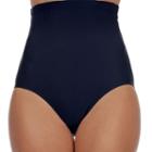 Upstream Tummy Slimmer High-waist Bottoms - Women's, Size: 14, Blue (navy)