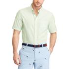 Big & Tall Chaps Classic-fit Easy-care Button-down Shirt, Men's, Size: 4xb, Green