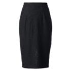 Women's Jennifer Lopez Lace Pencil Skirt, Size: 8, Black