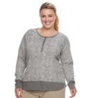 Plus Size Columbia Ski Valley Ii Thermal Henley, Women's, Size: 2xl, Med Grey