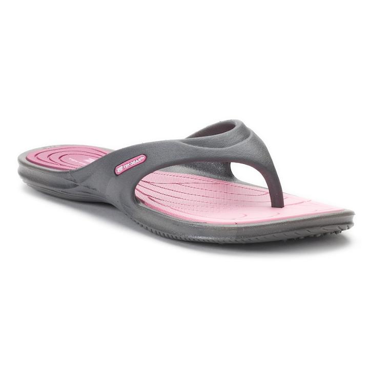 Women's Tek Gear&reg; Ombre Molded Sport Sandals, Size: Medium, Grey