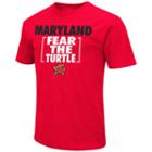 Men's Campus Heritage Maryland Terrapins War Cry Brackets Tee, Size: Xxl, Red Other