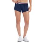Women's Champion Reversible Mesh Jersey Shorts, Size: Small, Dark Blue