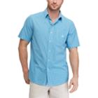 Men's Chaps Classic-fit Easy-care Button-down Shirt, Size: Large, Blue