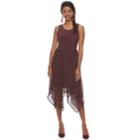 Women's Elle&trade; Handkerchief Fit & Flare Dress, Size: Small, Red Other