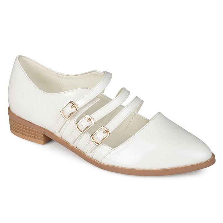 Journee Collection Elyse Women's Shoes, Size: 8, White